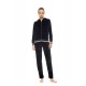 WN-1005 - Black - Trucksuit Velvet Knit Gold- (WN-1005) WN-1005 - Black - Trucksuit Velvet Knit Gold- (WN-1005)