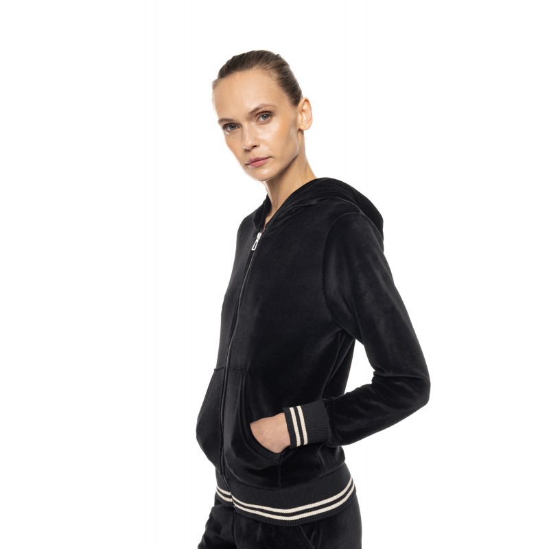 WN-1005 - Black - Trucksuit Velvet Knit Gold- (WN-1005) WN-1005 - Black - Trucksuit Velvet Knit Gold- (WN-1005)