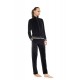 WN-1006 - Black - Trucksuit High Neck Velvet Knit Gold- (WN-1006) WN-1006 - Black - Trucksuit High Neck Velvet Knit Gold- (WN-1006)