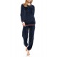 WN-1054 - Yacht Blue - PYJAMA FLEECE WAFFLE- (WN-1054) WN-1054 - Yacht Blue - PYJAMA FLEECE WAFFLE- (WN-1054)