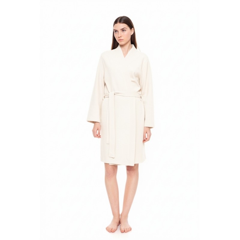 WN-1239 - Champagne - ROBE WAFFLE NOS- (WN-1239) WN-1239 - Champagne - ROBE WAFFLE NOS- (WN-1239)