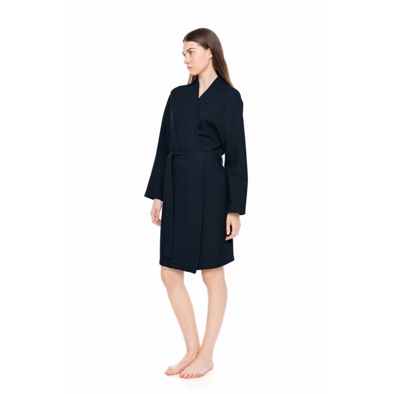 WN-1239 - Yacht Blue - ROBE WAFFLE NOS- (WN-1239) WN-1239 - Yacht Blue - ROBE WAFFLE NOS- (WN-1239)