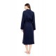 WN-1240 - Yacht Blue - ROBE LONG WAFFLE NOS- (WN-1240) WN-1240 - Yacht Blue - ROBE LONG WAFFLE NOS- (WN-1240)