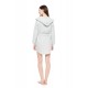 WN-1449 - Baby Pink - ROBE HOOD WAFFLE NOS- (WN-1449) WN-1449 - Baby Pink - ROBE HOOD WAFFLE NOS- (WN-1449)