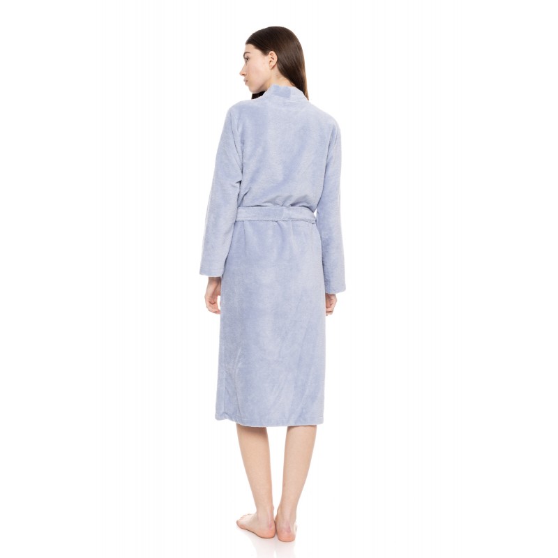 WN-1454 - Elephant Grey - ROBE LONG BAMBOO SPA NOS- (WN-1454) WN-1454 - Elephant Grey - ROBE LONG BAMBOO SPA NOS- (WN-1454)