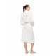 WN-1454 - White - ROBE LONG BAMBOO SPA NOS- (WN-1454) WN-1454 - White - ROBE LONG BAMBOO SPA NOS- (WN-1454)