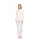 WN-1500 - Champagne - PYJAMA BUTTONED BAMBOO SOLID- (WN-1500) WN-1500 - Champagne - PYJAMA BUTTONED BAMBOO SOLID- (WN-1500)