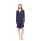 WN-1501 - Yacht Blue - NIGHTGOWN BUTTONED BAMBOO SOLID- (WN-1501) WN-1501 - Yacht Blue - NIGHTGOWN BUTTONED BAMBOO SOLID- (WN-1501)