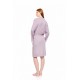 WN-1502 - Dusty Pink - NIGHTGOWN 2PCS SET BAMBOO SOLID- (WN-1502) WN-1502 - Dusty Pink - NIGHTGOWN 2PCS SET BAMBOO SOLID- (WN-1502)