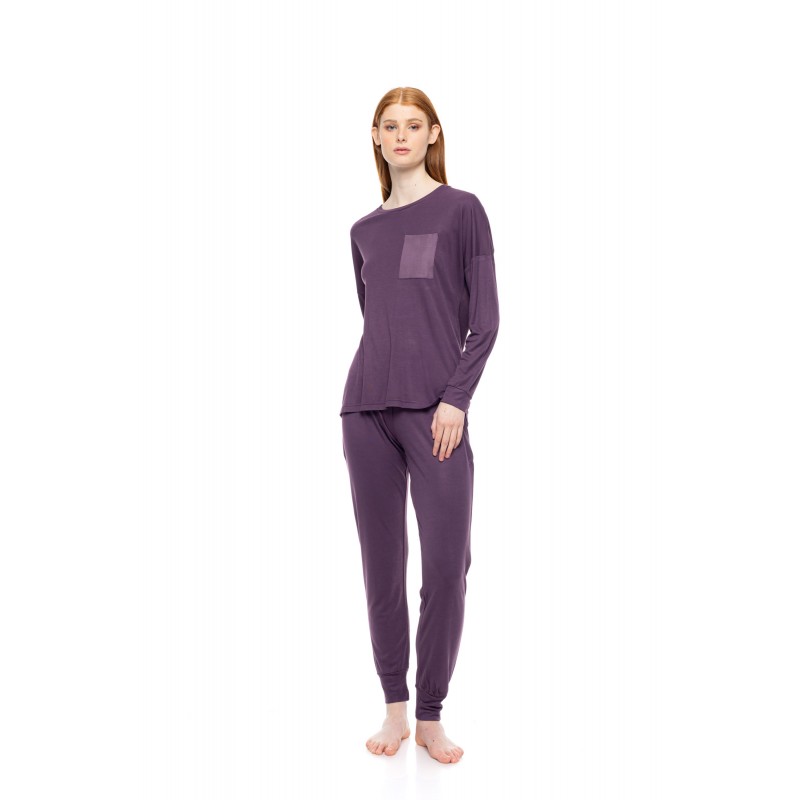 WN-1503 - Raspberry - PYJAMA BAMBOO SOLID- (WN-1503) WN-1503 - Raspberry - PYJAMA BAMBOO SOLID- (WN-1503)