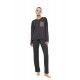 WN-1503 - Grey Charcoal - PYJAMA BAMBOO SOLID- (WN-1503) WN-1503 - Grey Charcoal - PYJAMA BAMBOO SOLID- (WN-1503)