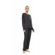 WN-1503 - Grey Charcoal - PYJAMA BAMBOO SOLID- (WN-1503) WN-1503 - Grey Charcoal - PYJAMA BAMBOO SOLID- (WN-1503)