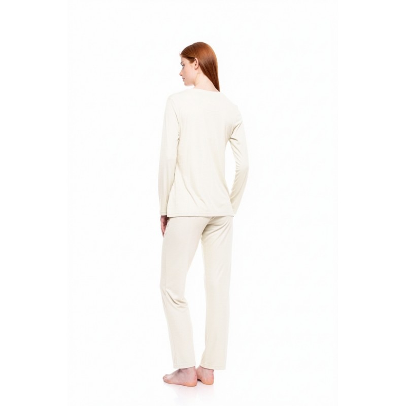 WN-1504 - Champagne - PYJAMA BAMBOO SOLID- (WN-1504) WN-1504 - Champagne - PYJAMA BAMBOO SOLID- (WN-1504)