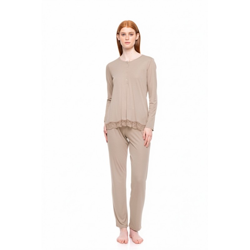 WN-1504 - Elephant Grey - PYJAMA BAMBOO SOLID- (WN-1504) WN-1504 - Elephant Grey - PYJAMA BAMBOO SOLID- (WN-1504)