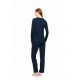 WN-1504 - Yacht Blue - PYJAMA BAMBOO SOLID- (WN-1504) WN-1504 - Yacht Blue - PYJAMA BAMBOO SOLID- (WN-1504)