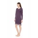 WN-1505 - Raspberry - NIGHTGOWN BAMBOO SOLID- (WN-1505) WN-1505 - Raspberry - NIGHTGOWN BAMBOO SOLID- (WN-1505)