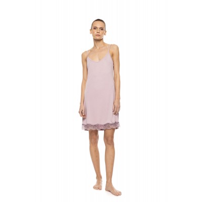 WN-1509 - Dusty Pink - NIGHTGOWN BAMBOO SOLID- (WN-1509)