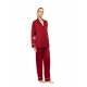 WN-1816 - Yacht Blue - Pyjama Buttoned Pure Satin Chic- (WN-1816)