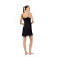 WN-1817 - Black - Nightgown Pure Satin Chic Lace- (WN-1817) WN-1817 - Black - Nightgown Pure Satin Chic Lace- (WN-1817)