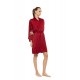 WN-1823 - Black - Robe Pure Satin Chic- (WN-1823) WN-1823 - Black - Robe Pure Satin Chic- (WN-1823)