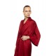 WN-1823 - Black - Robe Pure Satin Chic- (WN-1823) WN-1823 - Black - Robe Pure Satin Chic- (WN-1823)