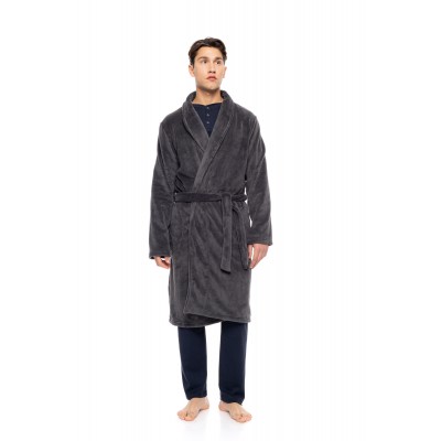 WN-M102_1 - Grey - ROBE SOFT LONG- (WN-M102_1) WN-M102_1 - Grey - ROBE SOFT LONG- (WN-M102_1)