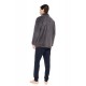 WN-M103 - Grey - ROBE NOS ZIPPER- (WN-M103)