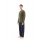 WN-M111 - Bordo - PIJAMA PC NOS- (WN-M111) WN-M111 - Bordo - PIJAMA PC NOS- (WN-M111)