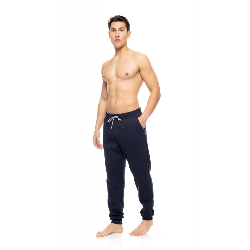 WN-M113 - Black - LONG TRACKSUIT PANTS BASIC- (WN-M113) WN-M113 - Black - LONG TRACKSUIT PANTS BASIC- (WN-M113)