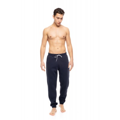 WN-M113 - Indigo Blue - LONG TRACKSUIT PANTS BASIC- (WN-M113) WN-M113 - Indigo Blue - LONG TRACKSUIT PANTS BASIC- (WN-M113)