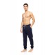 WN-M113 - Indigo Blue - LONG TRACKSUIT PANTS BASIC- (WN-M113) WN-M113 - Indigo Blue - LONG TRACKSUIT PANTS BASIC- (WN-M113)