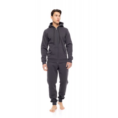 WN-M115 - Black - TRACKSUIT HOOD BASIC- (WN-M115)