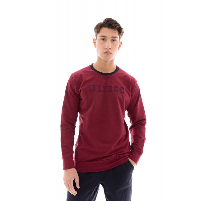 WN-M117 - Grey - MENS HOMEWEAR ULISSE LOGO- (WN-M117) WN-M117 - Grey - MENS HOMEWEAR ULISSE LOGO- (WN-M117)