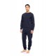 WN-M117 - Yacht Blue - MENS HOMEWEAR ULISSE LOGO- (WN-M117)