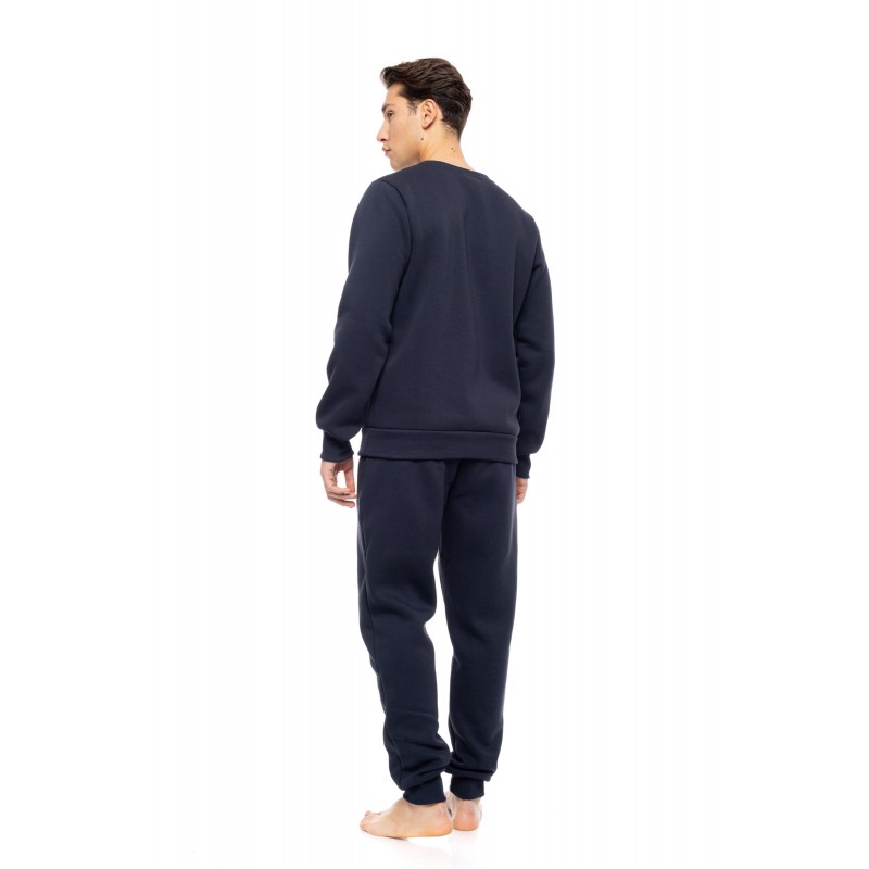 WN-M117 - Yacht Blue - MENS HOMEWEAR ULISSE LOGO- (WN-M117)