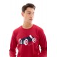 WN-M119 - Bordo - PIJAMA  T-SHIRT RACE NOS- (WN-M119)