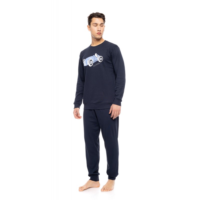 WN-M119 - Indigo Blue - PIJAMA  T-SHIRT RACE NOS- (WN-M119)