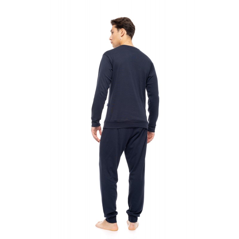 WN-M119 - Indigo Blue - PIJAMA  T-SHIRT RACE NOS- (WN-M119)