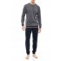 WN-M120 - Grey - PIJAMA T-SHIRT NOS- (WN-M120)