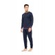 WN-M120 - Yacht Blue - PIJAMA T-SHIRT NOS- (WN-M120)