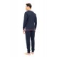 WN-M120 - Yacht Blue - PIJAMA T-SHIRT NOS- (WN-M120)