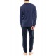 WN-M122 - Indigo Blue - PIJAMA T-SHIRT SKI NOS- (WN-M122) WN-M122 - Indigo Blue - PIJAMA T-SHIRT SKI NOS- (WN-M122)