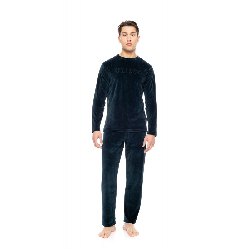 WN-M200 - Oil Green - PYJAMA VELVET T-SHIRT- (WN-M200) WN-M200 - Oil Green - PYJAMA VELVET T-SHIRT- (WN-M200)