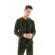 WN-M201 - Oil Green - PYJAMA VELVET V-NECK- (WN-M201) WN-M201 - Oil Green - PYJAMA VELVET V-NECK- (WN-M201)