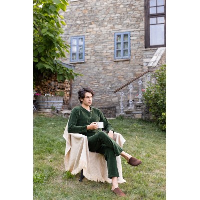 WN-M202 - Yacht Blue - PYJAMA VELVET PC- (WN-M202)