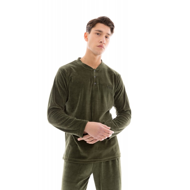 WN-M202 - Grey - PYJAMA VELVET PC- (WN-M202) WN-M202 - Grey - PYJAMA VELVET PC- (WN-M202)