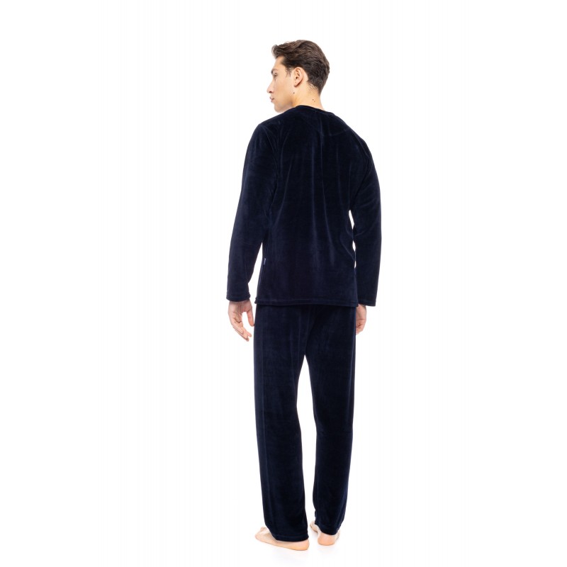 WN-M202 - Yacht Blue - PYJAMA VELVET PC- (WN-M202) WN-M202 - Yacht Blue - PYJAMA VELVET PC- (WN-M202)