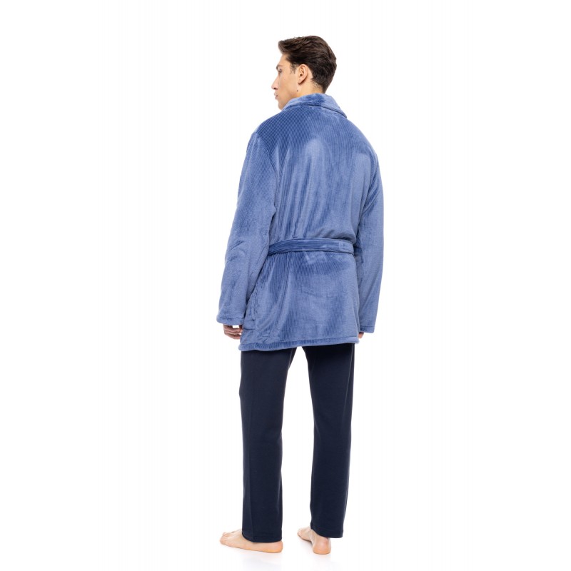 WN-M260 - Cosmos Blue - ROBE SOFT STRIPES NOS- (WN-M260) WN-M260 - Cosmos Blue - ROBE SOFT STRIPES NOS- (WN-M260)
