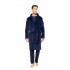WN-M261 - Yacht Blue - ROBE LONG SOFT STRIPES NOS- (WN-M261)