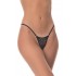 Micro G-string Δαντέλα Φίδι - Μαύρο (006831-Μαύρο)